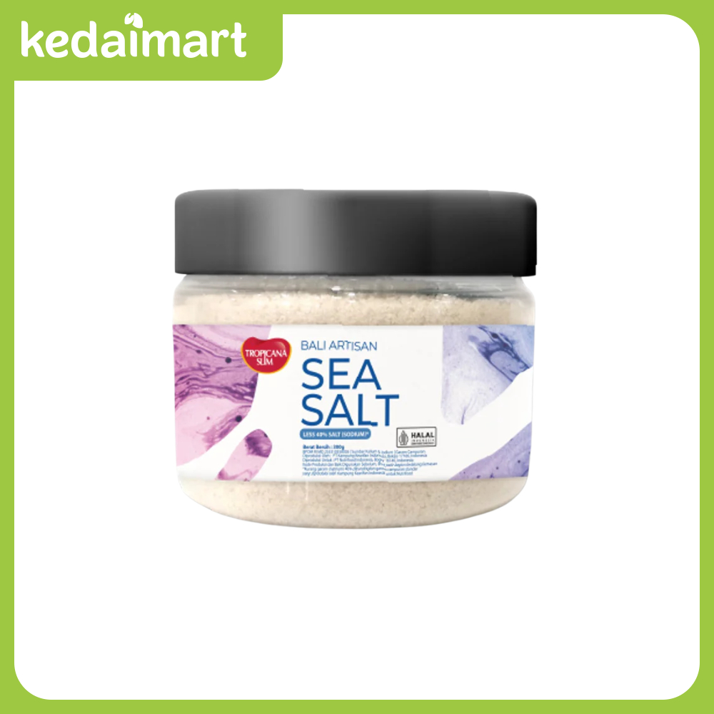 

Tropicana Slim Bali Artisan Sea Salt 300 Gram