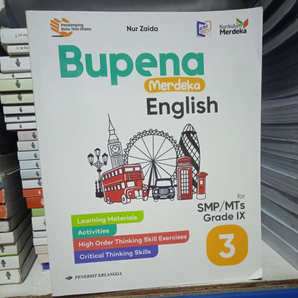 bupena English kelas 9/3 kurikulum merdeka