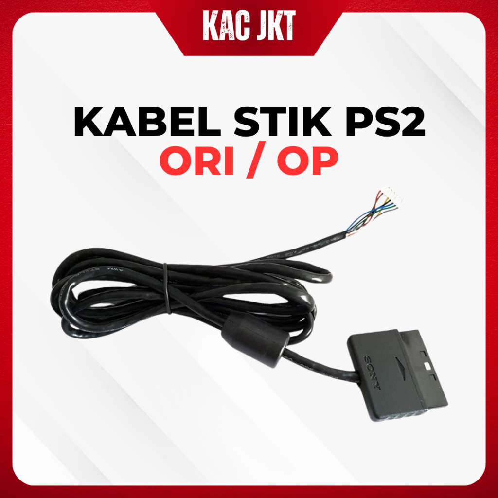 Kabel Stik Ps2 Ori Kabel Stick Ps2 Original Kabel Stik Ps2 Op Socket Soket Kabel Original Ps2