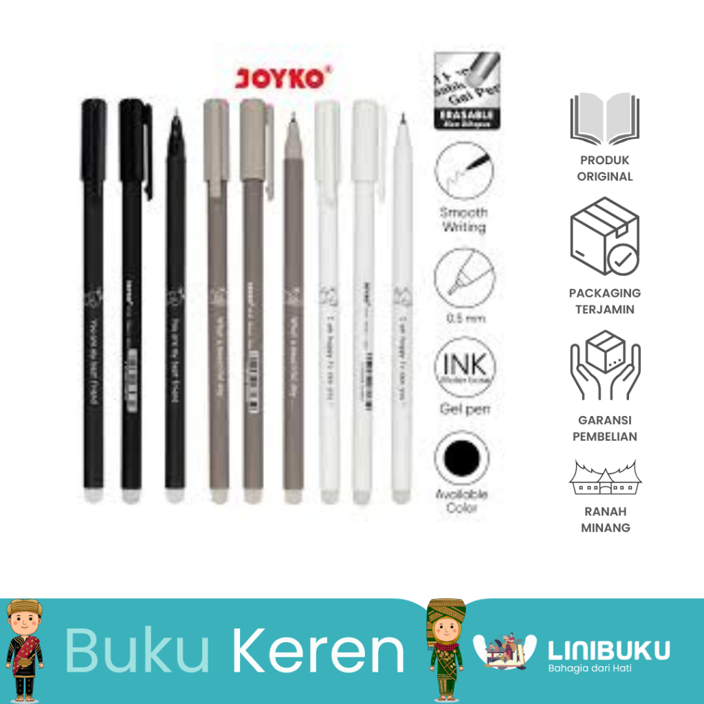

PENA JOYKO GP-321 SHOKYO - ATK - PEN BISA DIHAPUS
