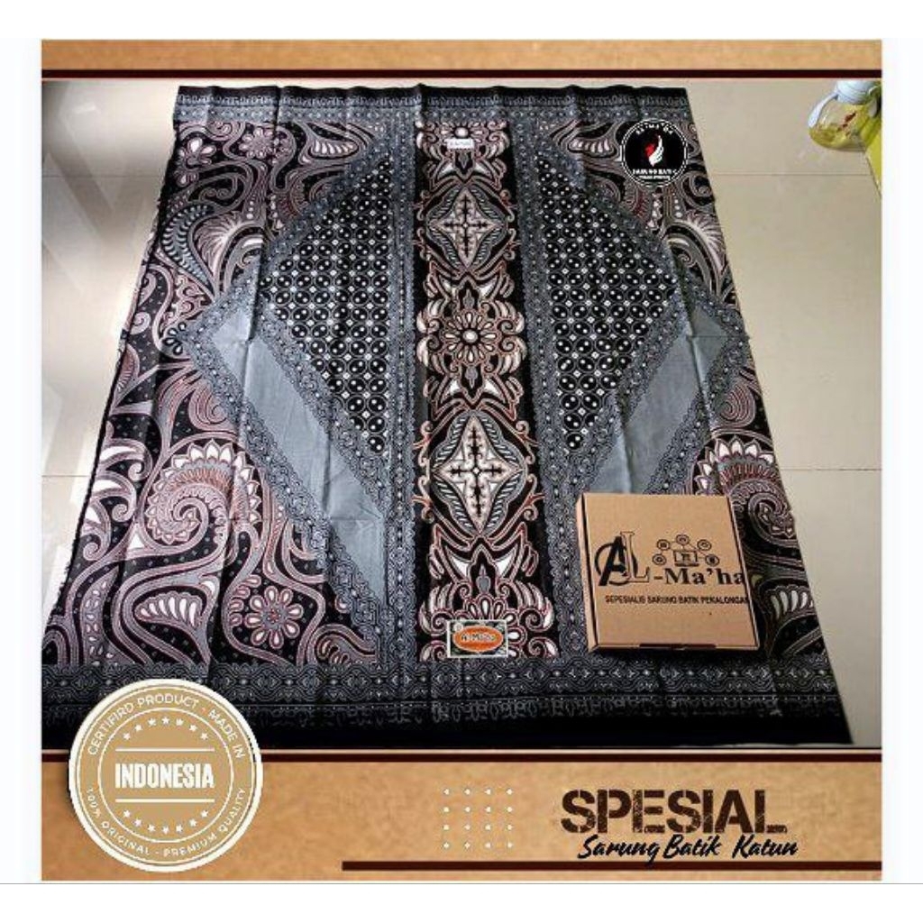 Sarung Batik Pria asli Pekalongan | Sarung Batik Pekalongan Premium Bahan Katun
