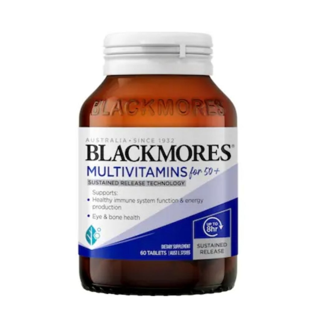 

Blackmores Multivitamins for 50+ isi 60 Tablet / 150 Tablet Sustained Release