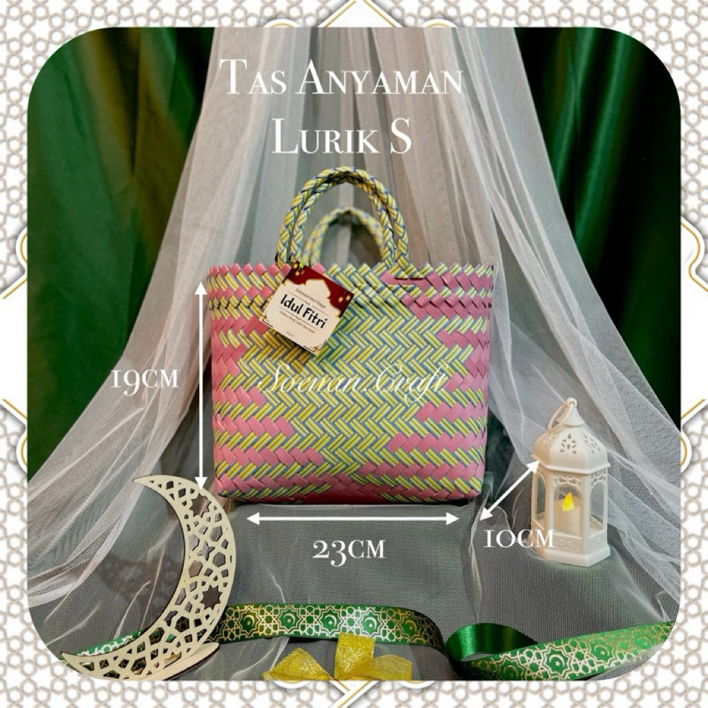 

tas anyaman lurik S GRATIS KARTU UCAPAN/TERIMAKASIH | tas hajatan | tas souvenir
