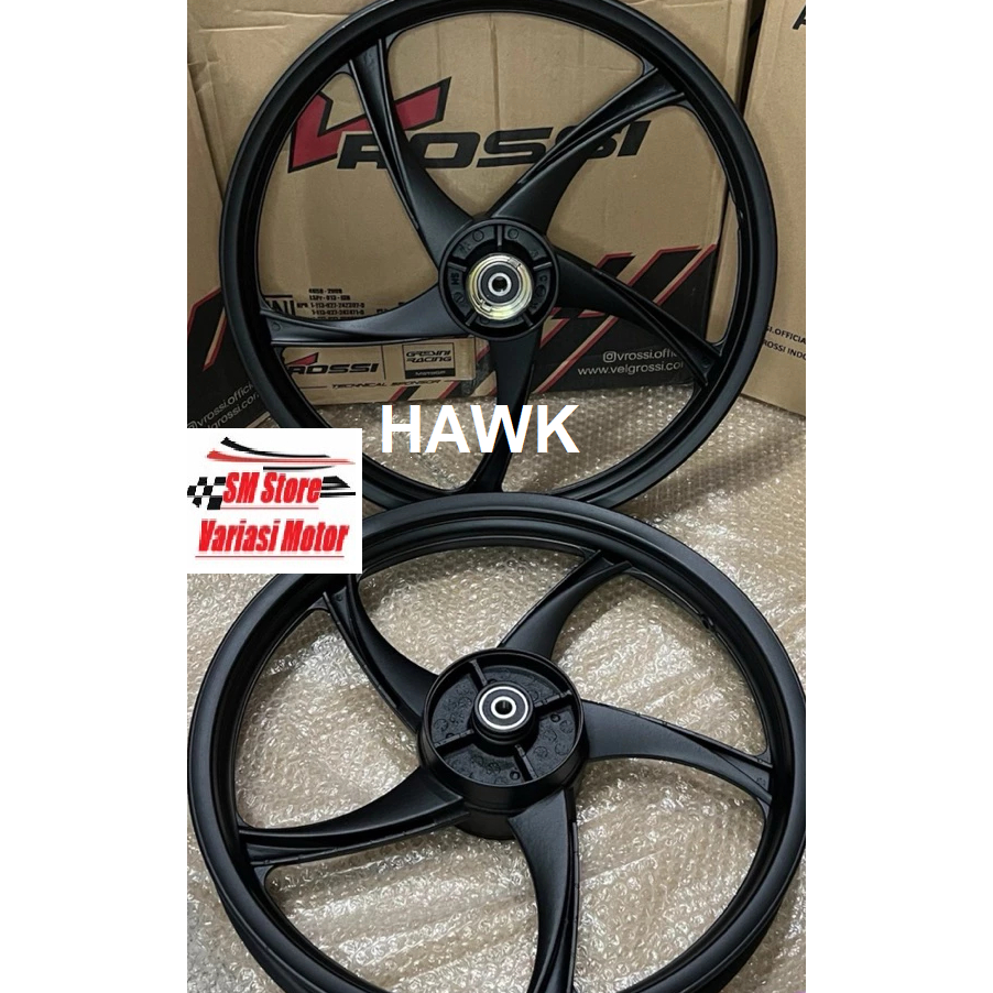 Velg Rossi Bebek Palang 5 Velg Palang Zigen Hawk Velg Balok Honda Supra Kharisma Grand Yamaha Jupite