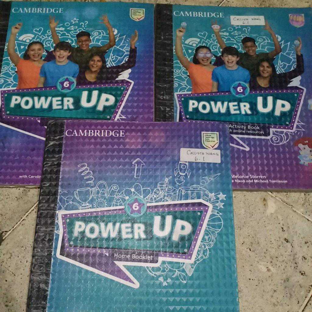 power up 6 Cambridge set original
