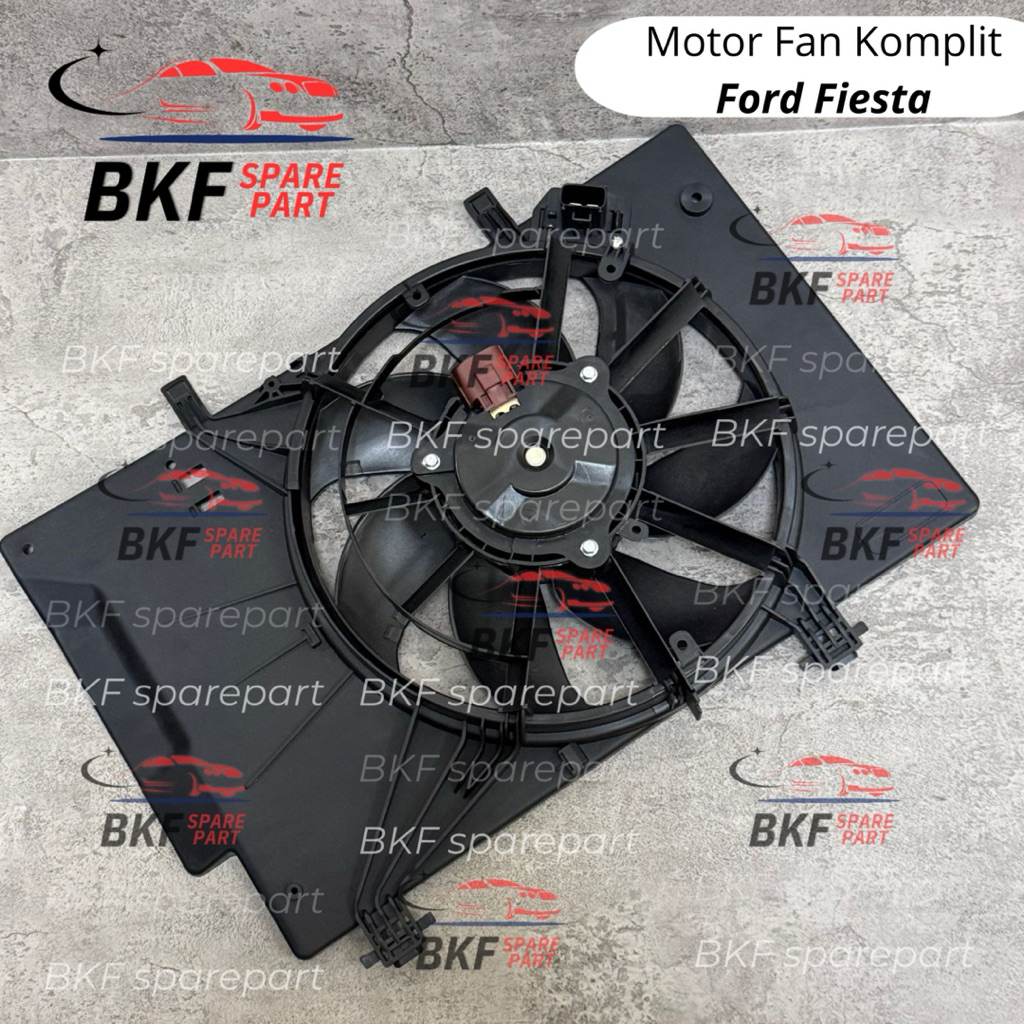 Extra Fan Assy Motor Fan Komplit Ford Fiesta Original
