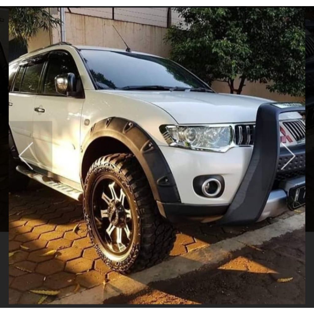 over fender pajero lama model baut monster