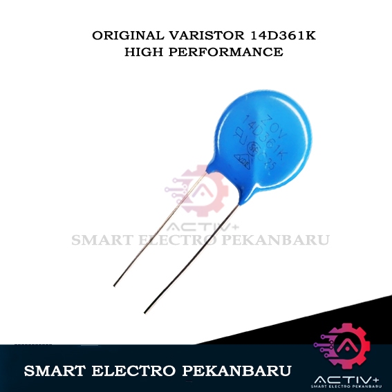 ORIGINAL 14D361K VARISTOR VDR 14D 361K 14D361 METAL OXIDE ARESTER 360V 361 14D-361K TNR ZOV 470V VDR