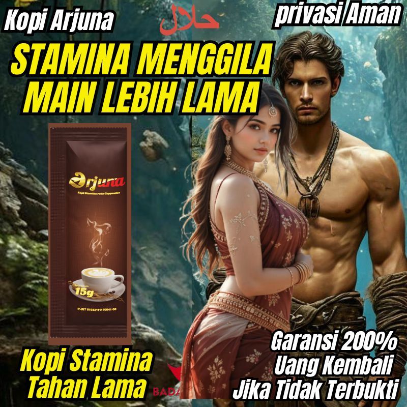 

UNTUKMU PARA KAUM PEMBERANI KOPI ARJUNA KOPI STAMINA FULL POWER TAHAN LAMA EKSTRA PASAK BUMI GINGSENG AKAR MACA BPOM HALAL