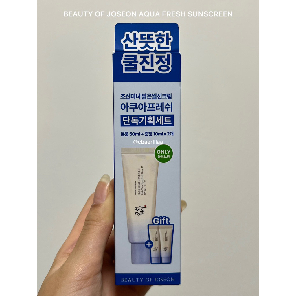 ORIGINAL Beauty of Joseon Aqua fresh Sunscreen