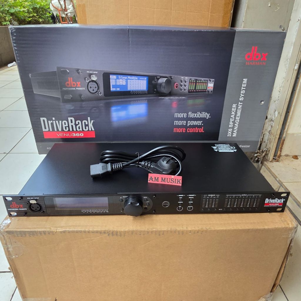 SPEAKER MANAGEMENT DRIVERACK DBX VENUE 360  DLMS VENUE360
