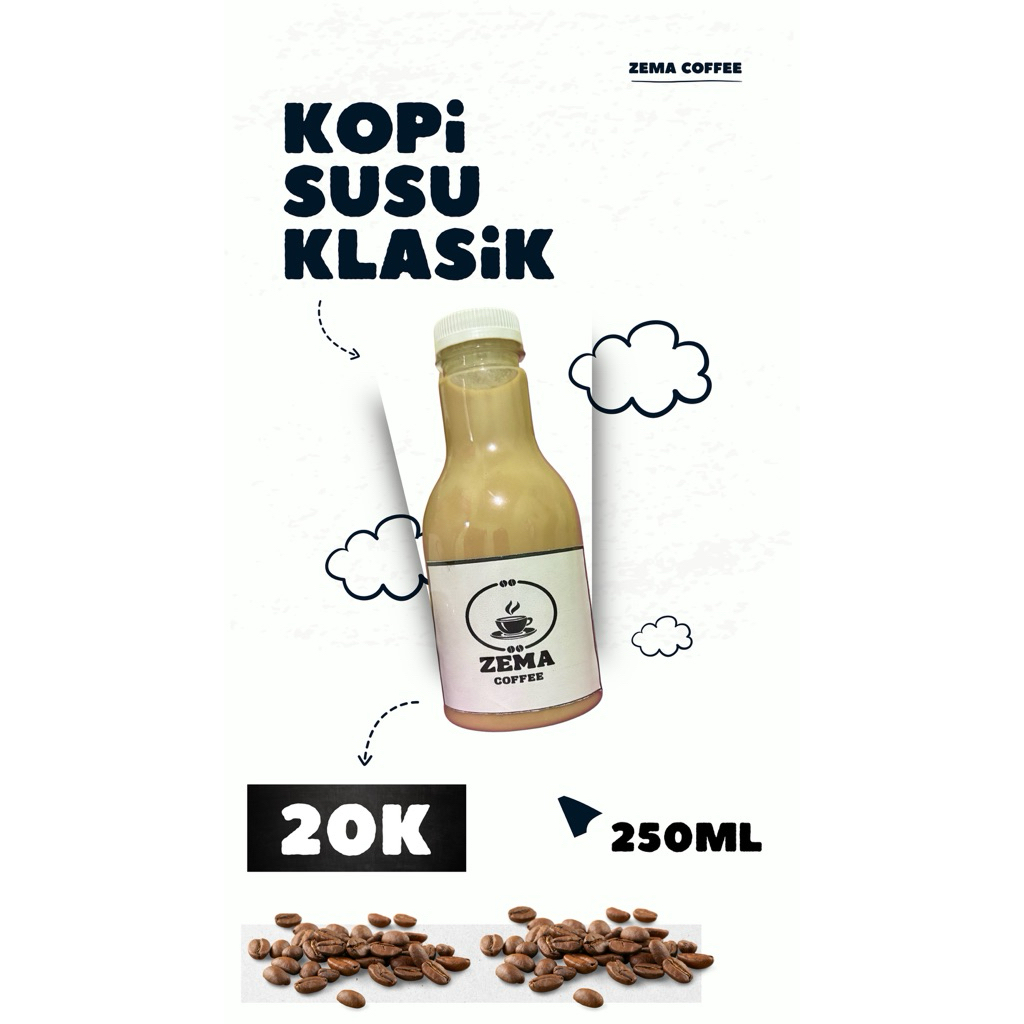 

kopi susu creamy by zema coffee