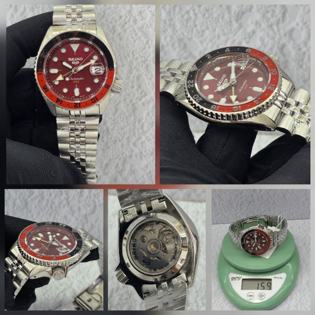 JAM TANGAN PRIA SEIKO 5 SPORT GMT SBSC SSK SBSC017 SSK031 SSK035 SSK09 SSK005 4R36 PREMIUM SUPER GRA