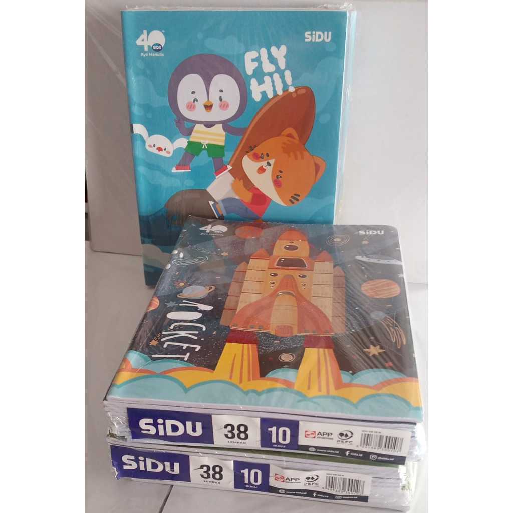 

Buku Tulis Sidu 38 Lembar 1 Pack