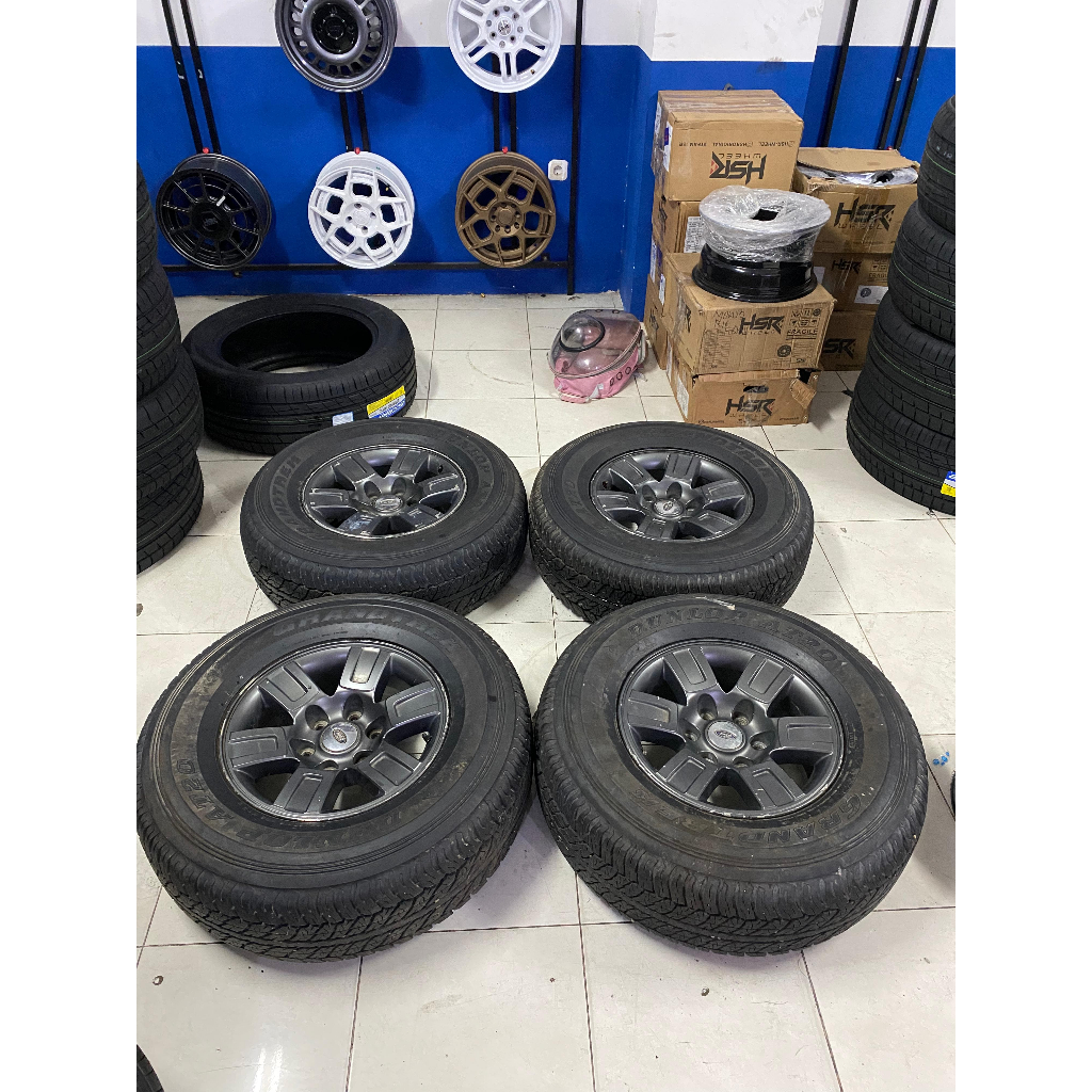 VELG MOBIL ORI STD FORD RING 16 LEBAR 7 LUBANG BAUT PCD 6X139 PELEK BAN