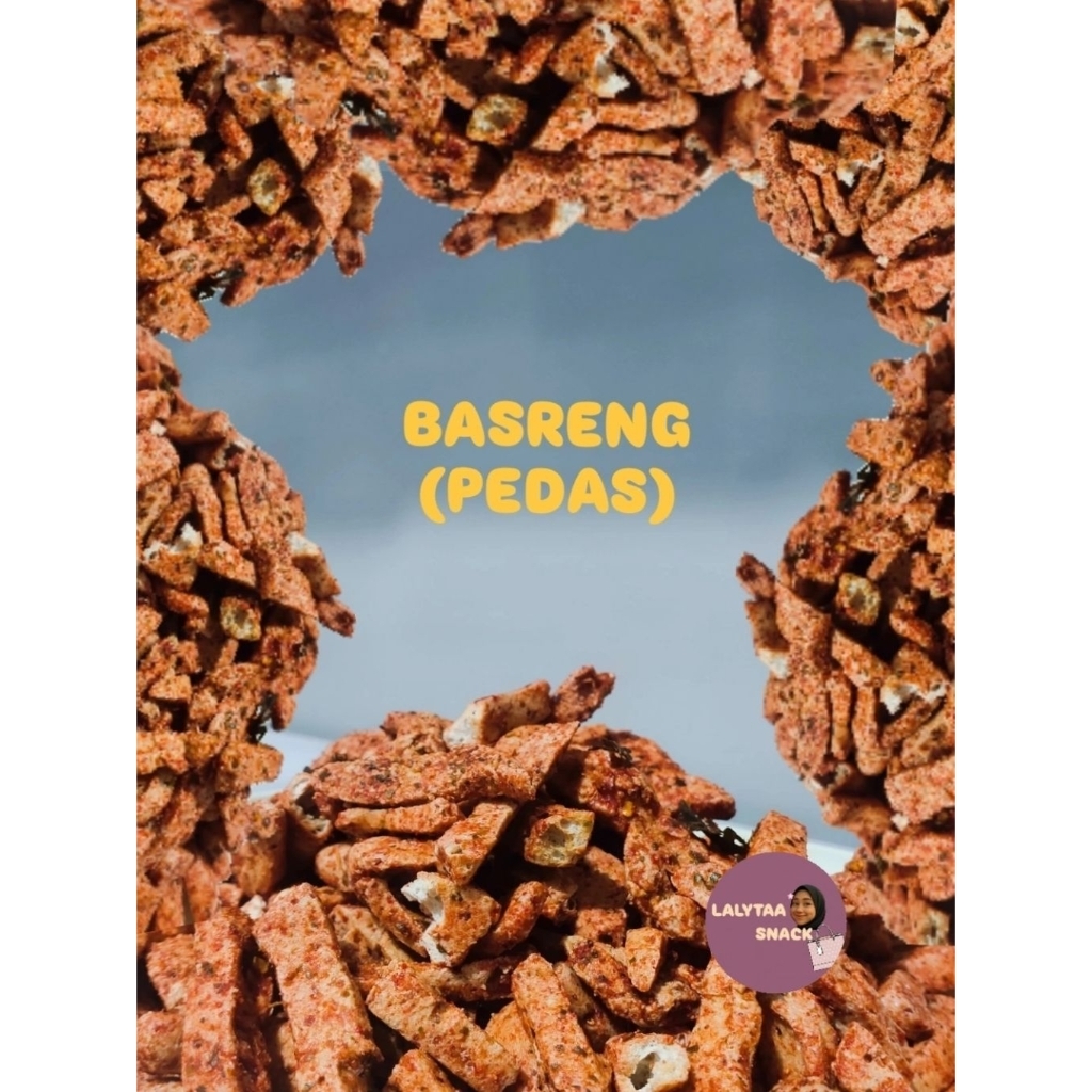 

Basreng Stik • Basreng Original • Basreng Pedas Daun Jeruk • Baso Goreng • Cemilan Ringan • Cemilan Murah • Cemilan Gurih • Camilan Pedas