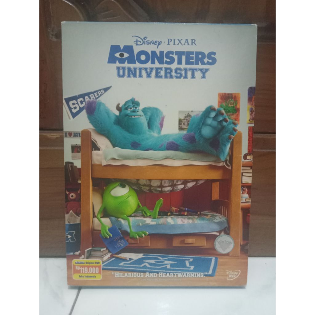 DVD kaset film animasi ori Disney Pixar MU Monster University