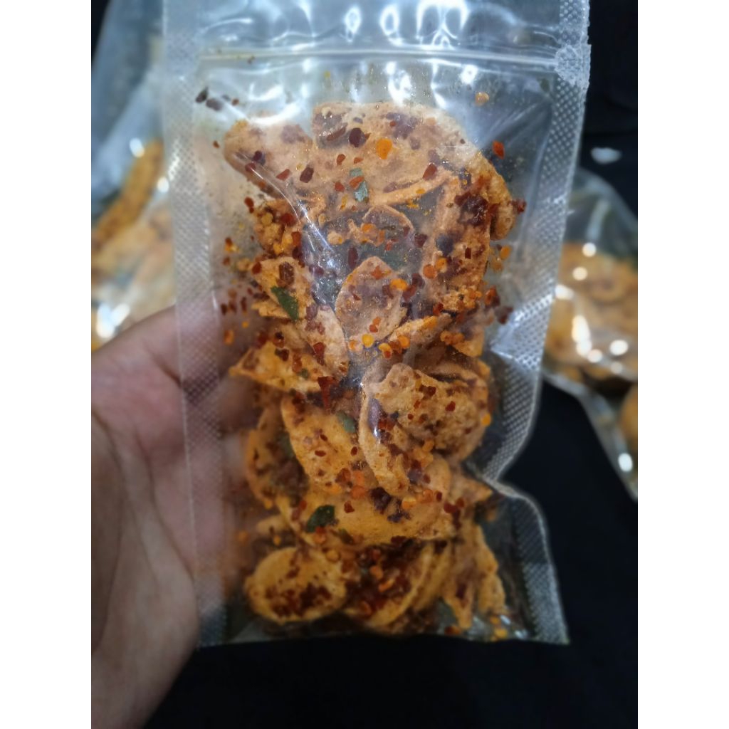 

Basreng pedas 100gram