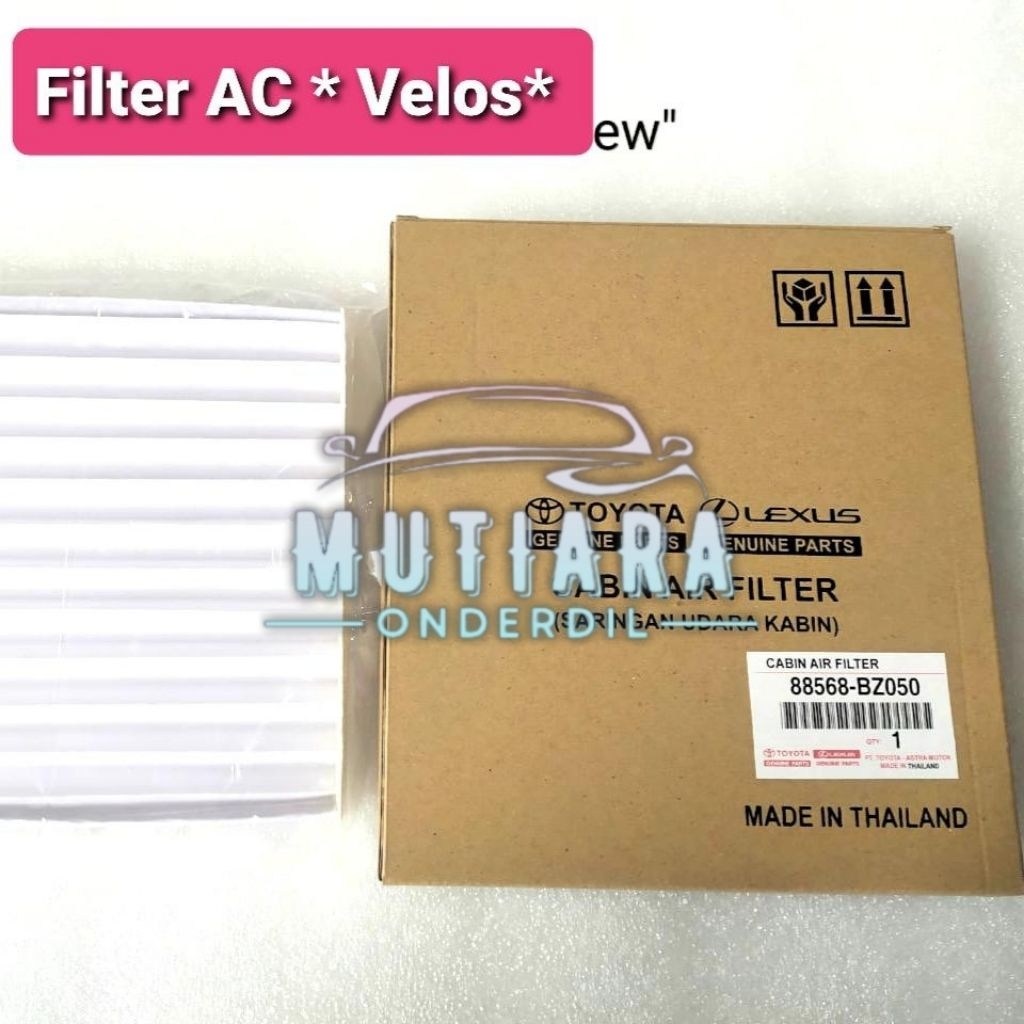 FILTER AC VELOS / Avanza All New/ Grand max | 88568-BZ050