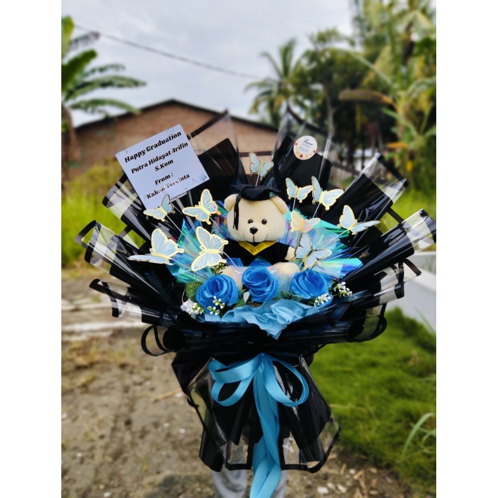 Buket Wisuda Kupu-kupu Buket Wisuda Medan Murah