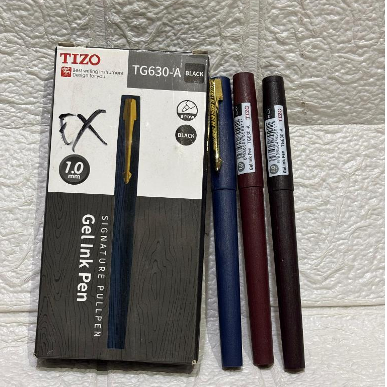 

Pena TIZO Signature Pulpen Gel 1,0 mm TG630-A 1 Kotak Isi 12 Pena