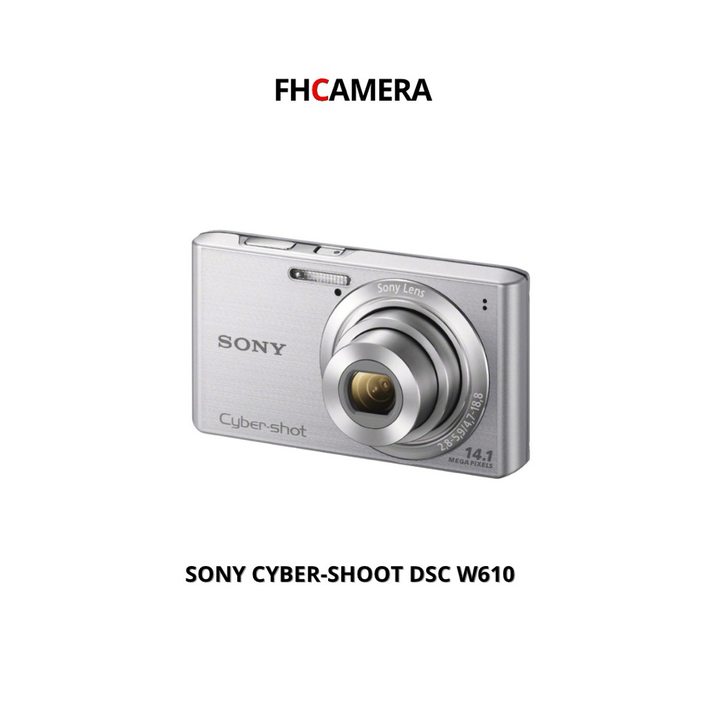 SONY CYBERSHOOT W610 DIGICAM POCKET CAMERA SECOND