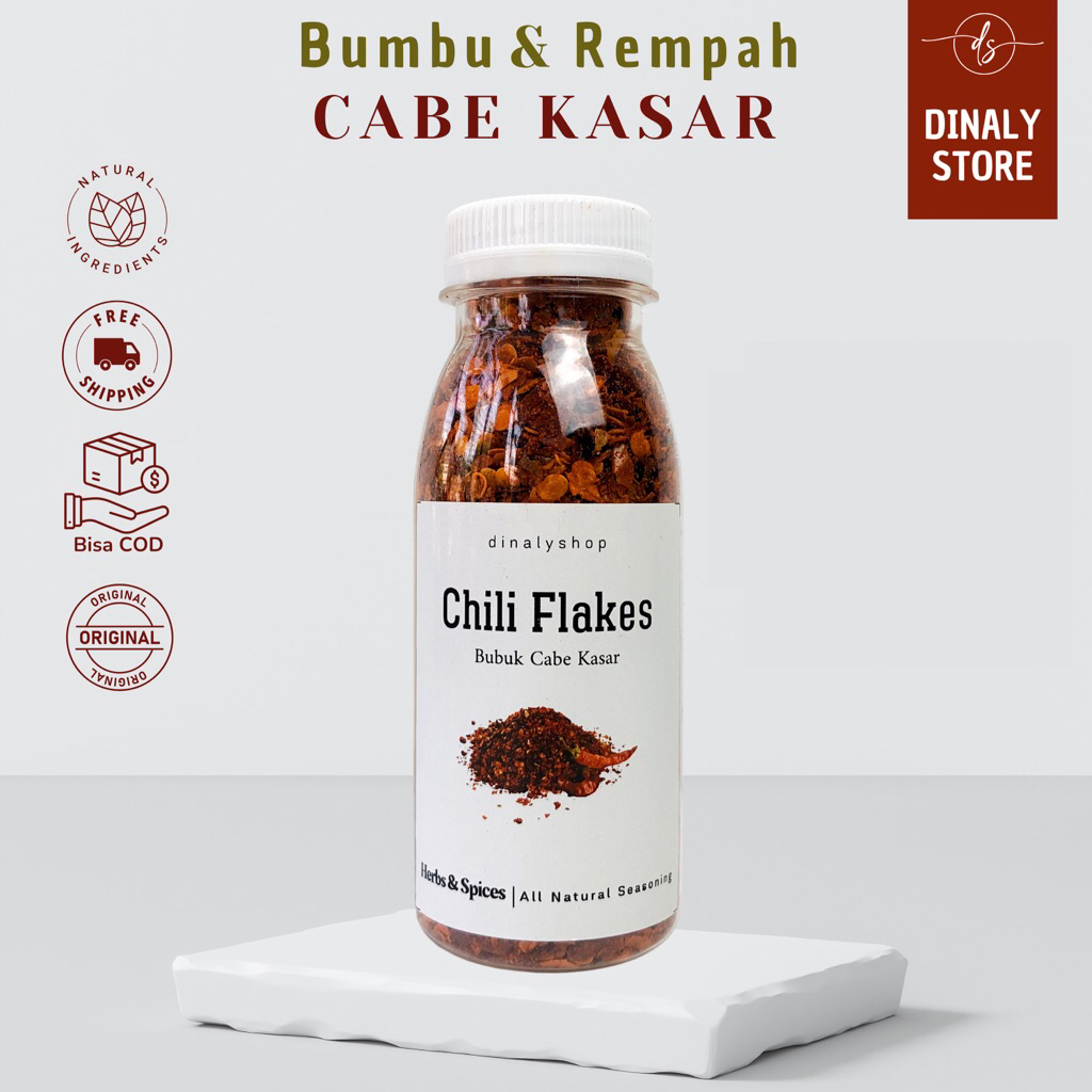 

CABE KASAR 50 GRAM | CHILI FLAKES | BUMBU DAPUR | BUMBU DAN REMPAH PREMIUM MURAH