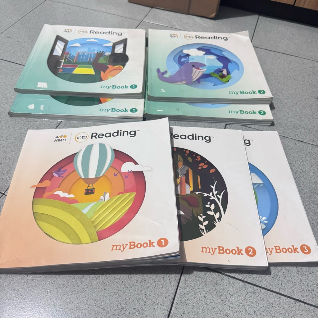 [preloved like new] HMH Into Reading Level 2 - My Book  1 2 3 Houghton Mifflin Harcourt