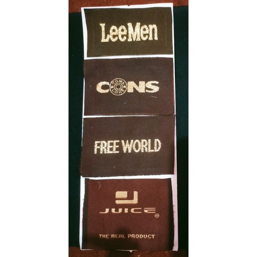 

tag merek label (main) tag juice leemen freeword (harga isi 4 pcs)