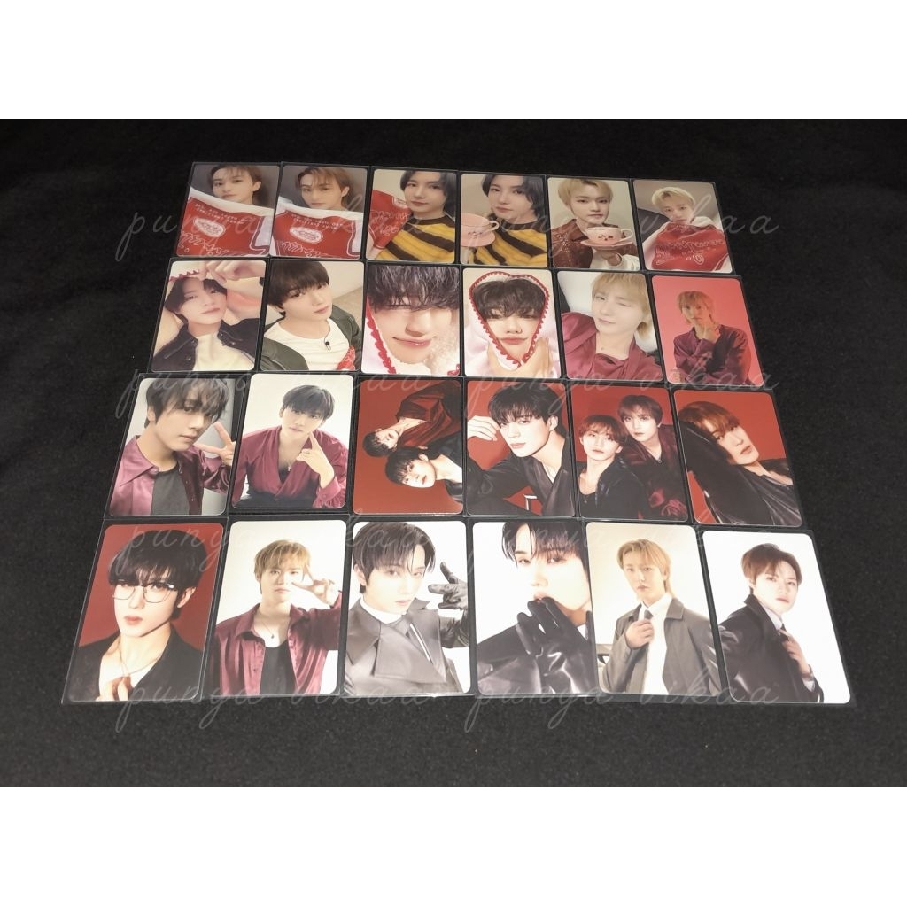 (CHAT SEBELUM CO)Photocard PC Album nct dream pink christmas sg25 mark renjun jeno haechan jaemin ch