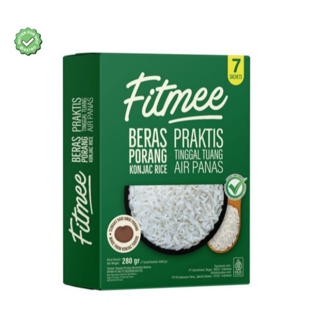 

FITMEE BERAS PORANG PRAKTIS 280GR (7 SACHET)