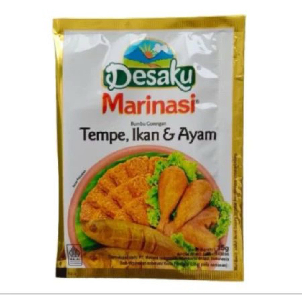 

MARINASI TEMPE IKAN DAN AYAM DESAKU 15gr