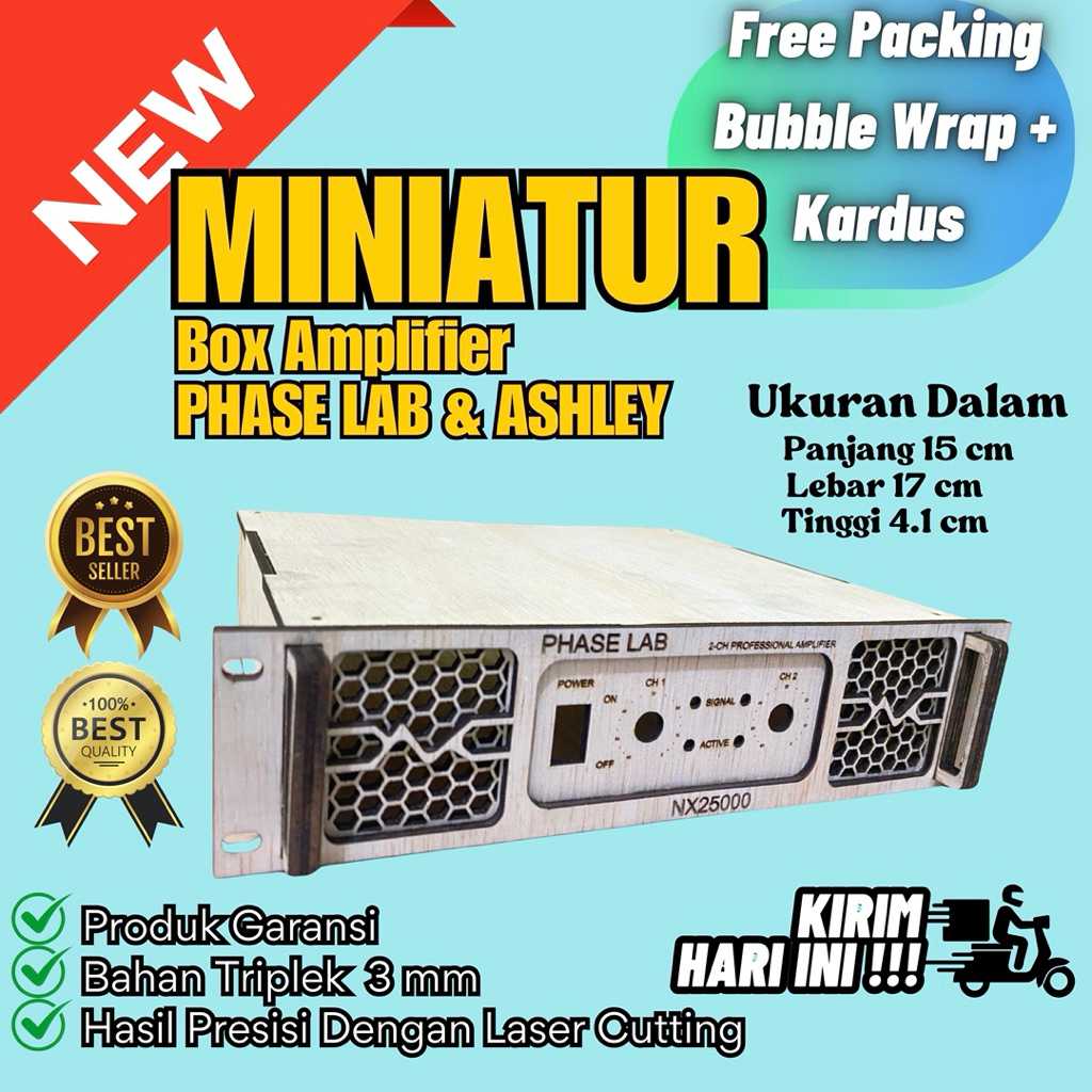 Miniatur Box Power Amplifier ASHLEY