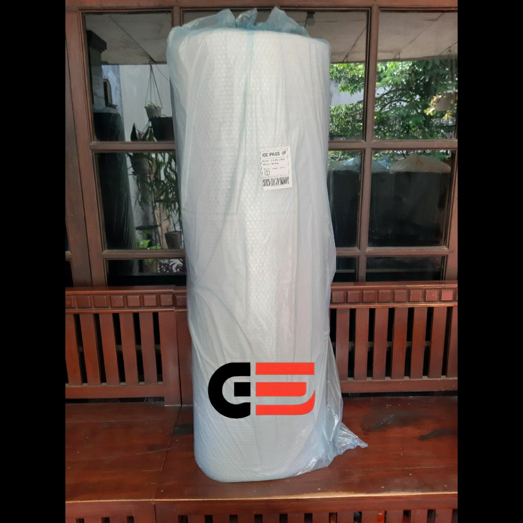 

Bubble wrap 1 roll putih bening transparan 3.0 kg 3 kg 125 cm × 50 m