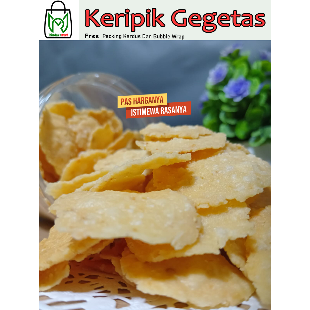 

Keripik Getas 150 Gram Khas Banten