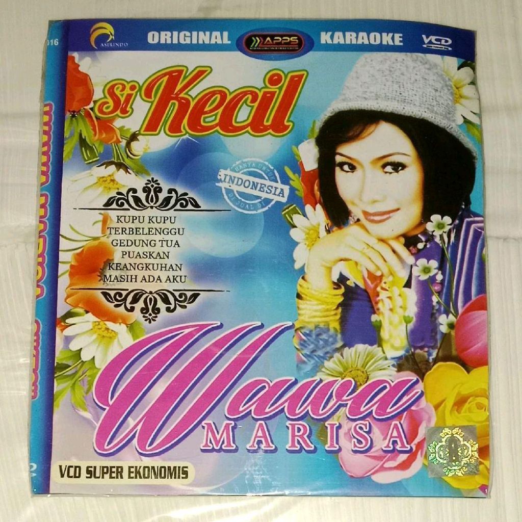 VCD WAWA MARISA - SI KECIL V CD ORIGINAL