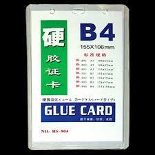 

NAME TAG ID CARD MIKA PLASTIK B4 15.5 X 10.6 CM SET ID HOLDER TANDA PENGENAL NAMA PANITIA + TALI KAIT BESI PLASTIK