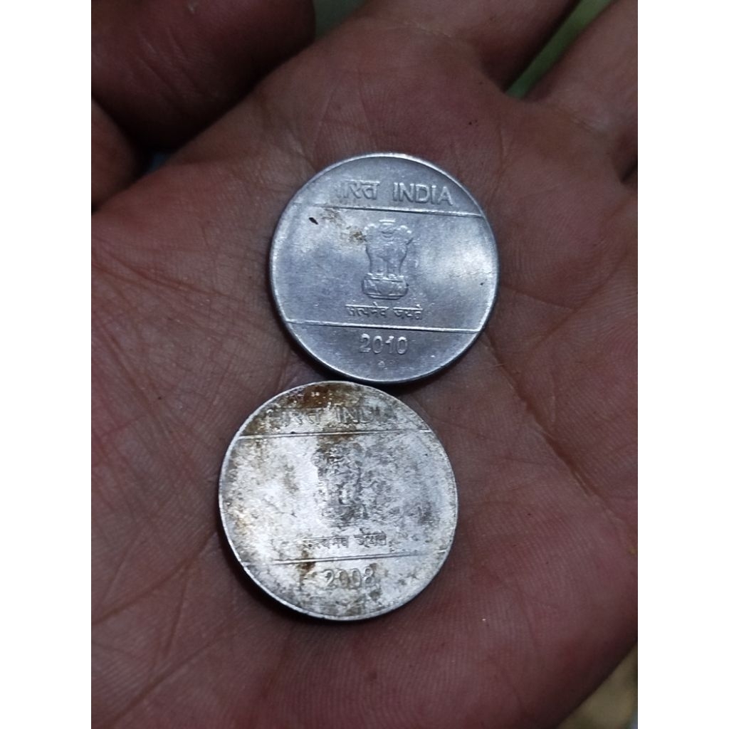 koin koleksi koin mancanegara koin 1 rupee india