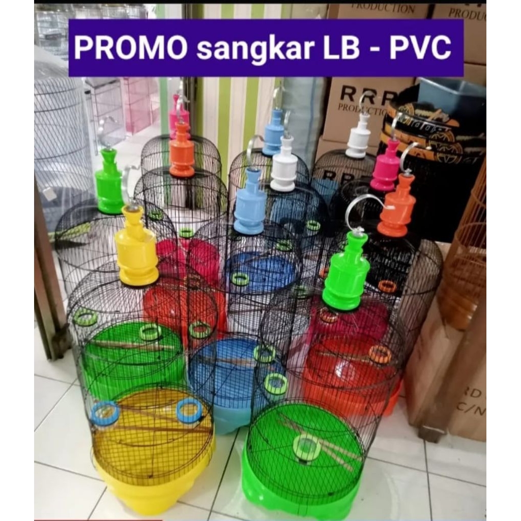 SANGKAR LOVEBIRD PVC