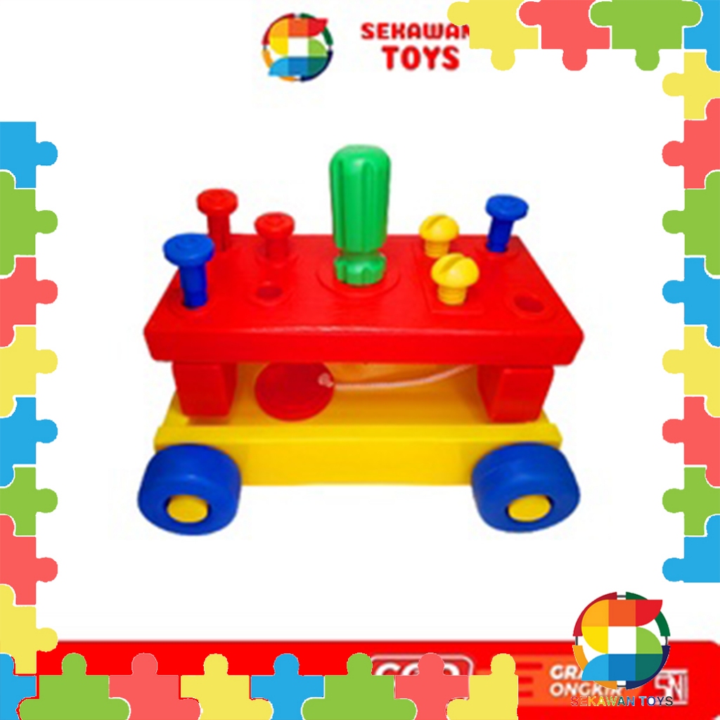 Mainan Anak Cowok Perkakas/ Mainan Tool Truck Work Bench 7775