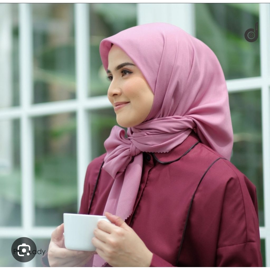 HIJAB DEENAY LIZA POLOS PINK LADY