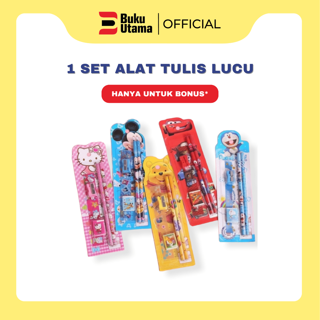 

Satu Set Alat Tulis Lucu - [ ]