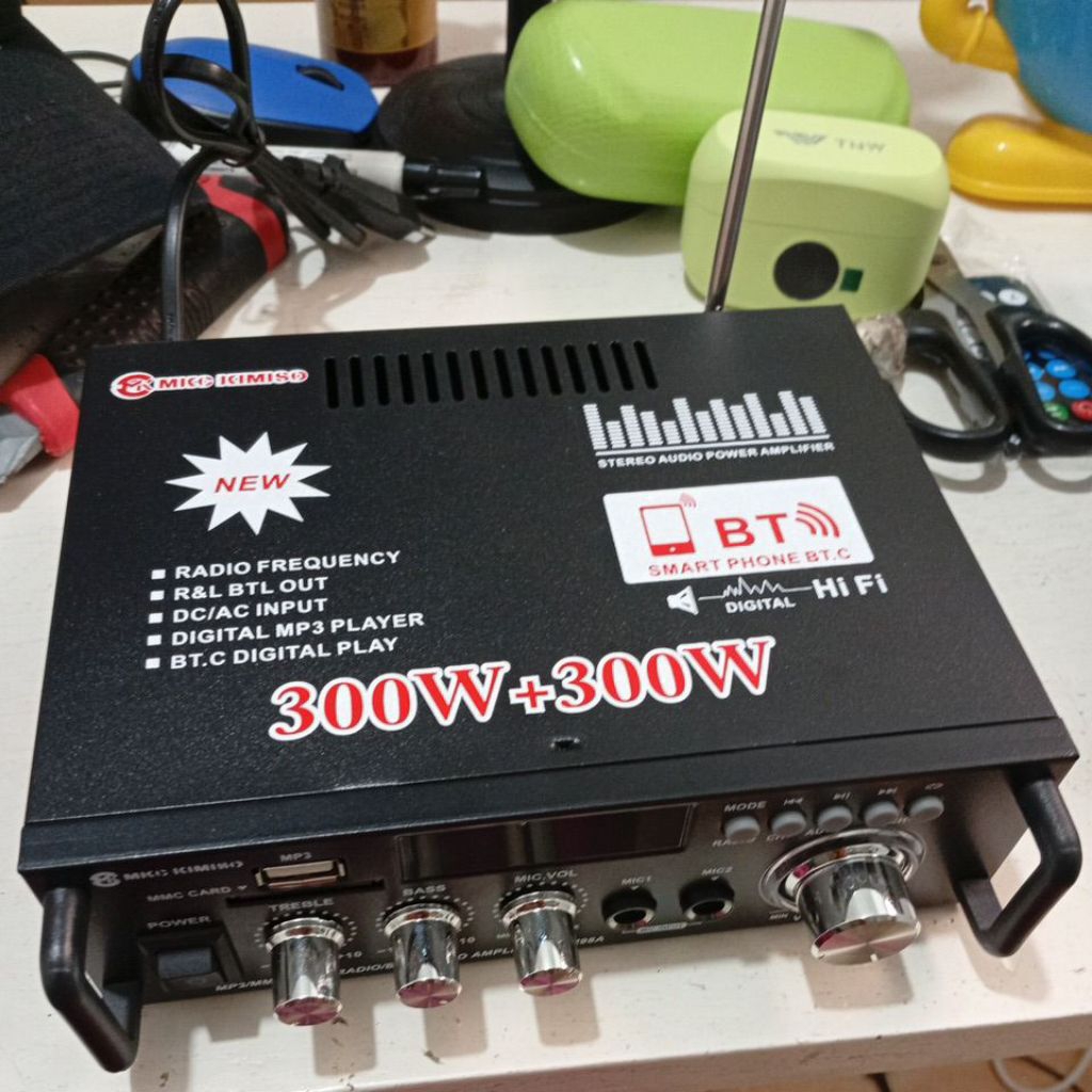 Amplifier Audio 600w Stereo