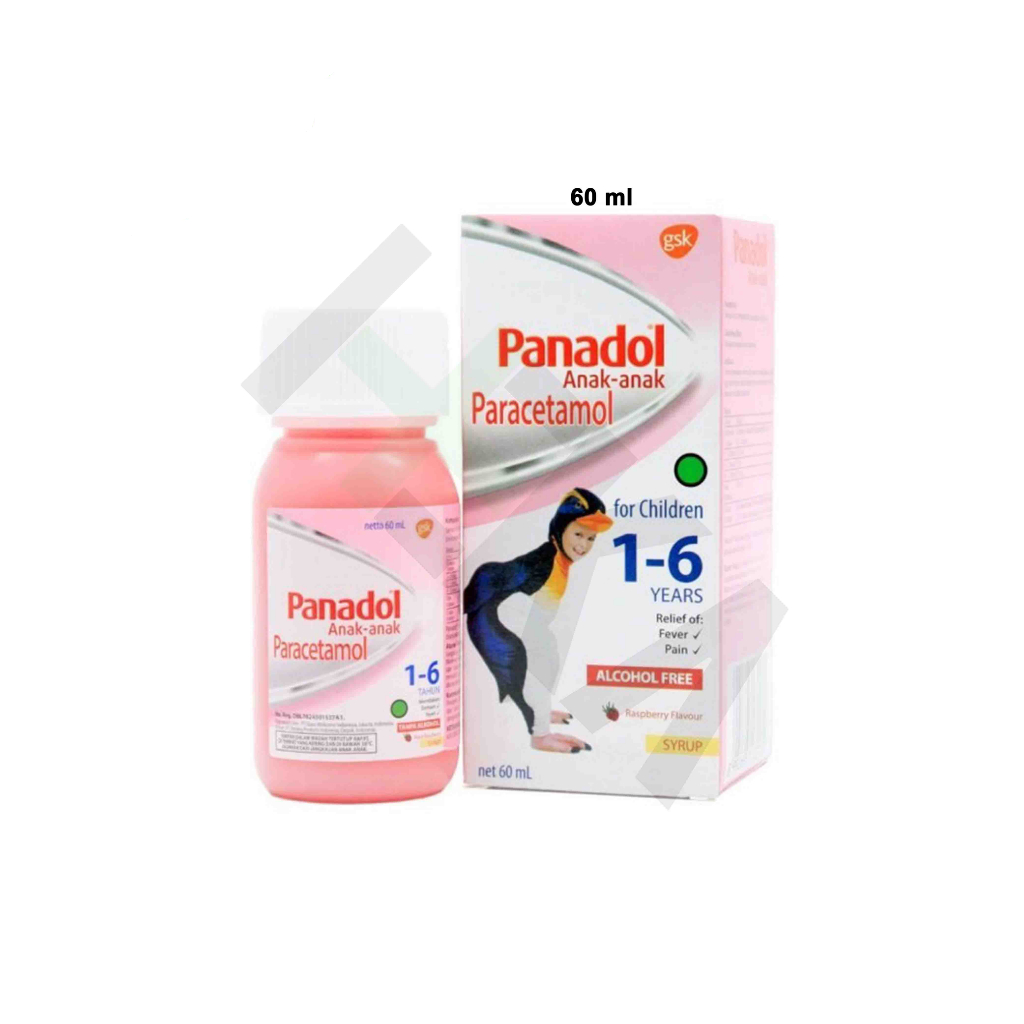 Panadol Sirup - Obat Turun Panas Demam Anak [Majapahit]
