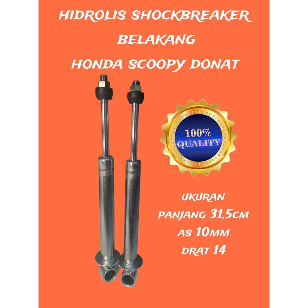 Hidrolis Shockbreaker belakang Scoopy donat