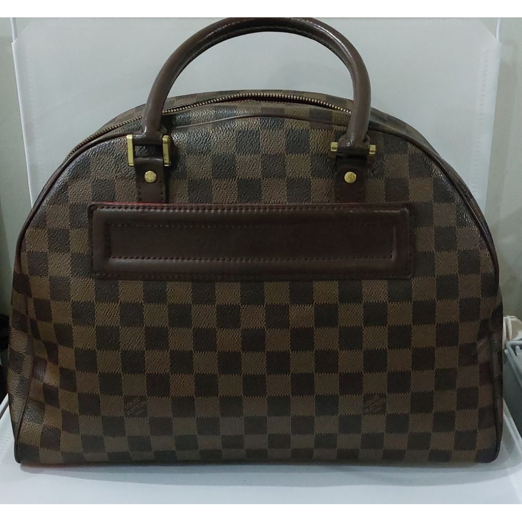 Preloved Tas LV Damier Brown