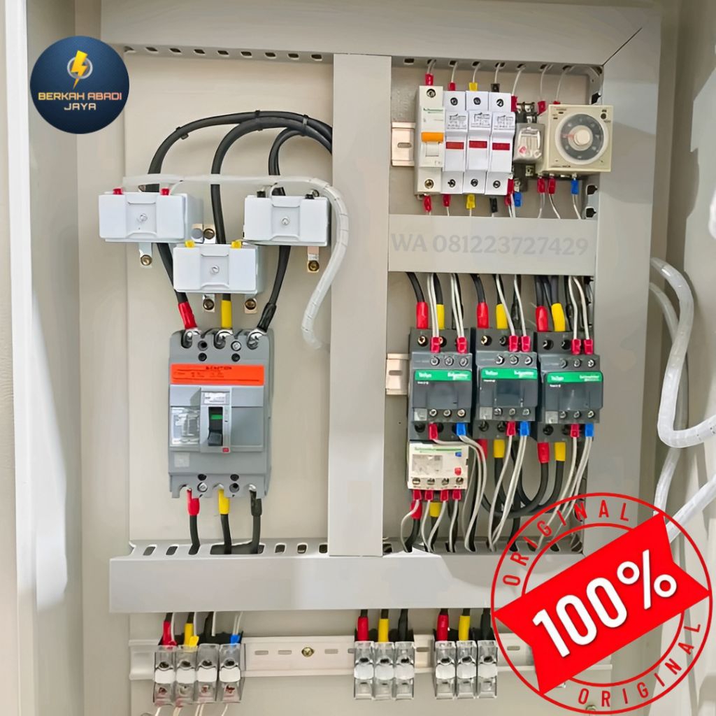 panel star delta 5,5kw 7,5kw 11kw 15kw 18kw manual digital meter