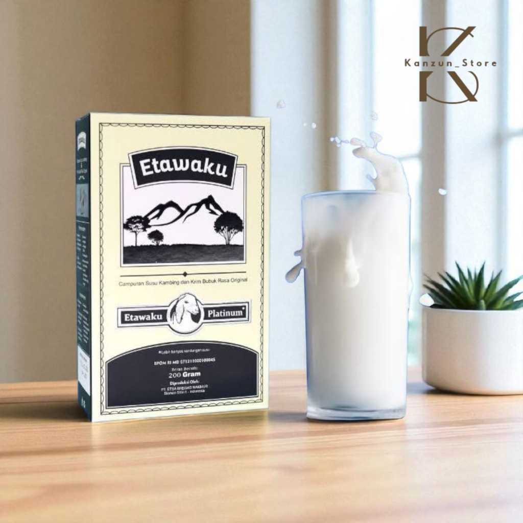 

Etawaku Platinum 200 Gram - Susu Kambing Etawa Murni & Krimer Bubuk