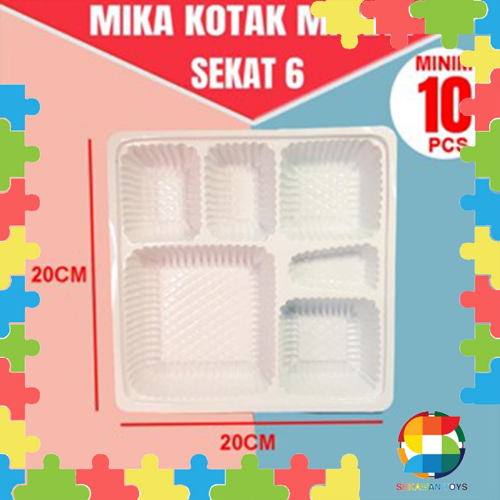 SATUAN Mika Plastik Kotak / Mika Plastik Kotak Makanan / Mika Nasi