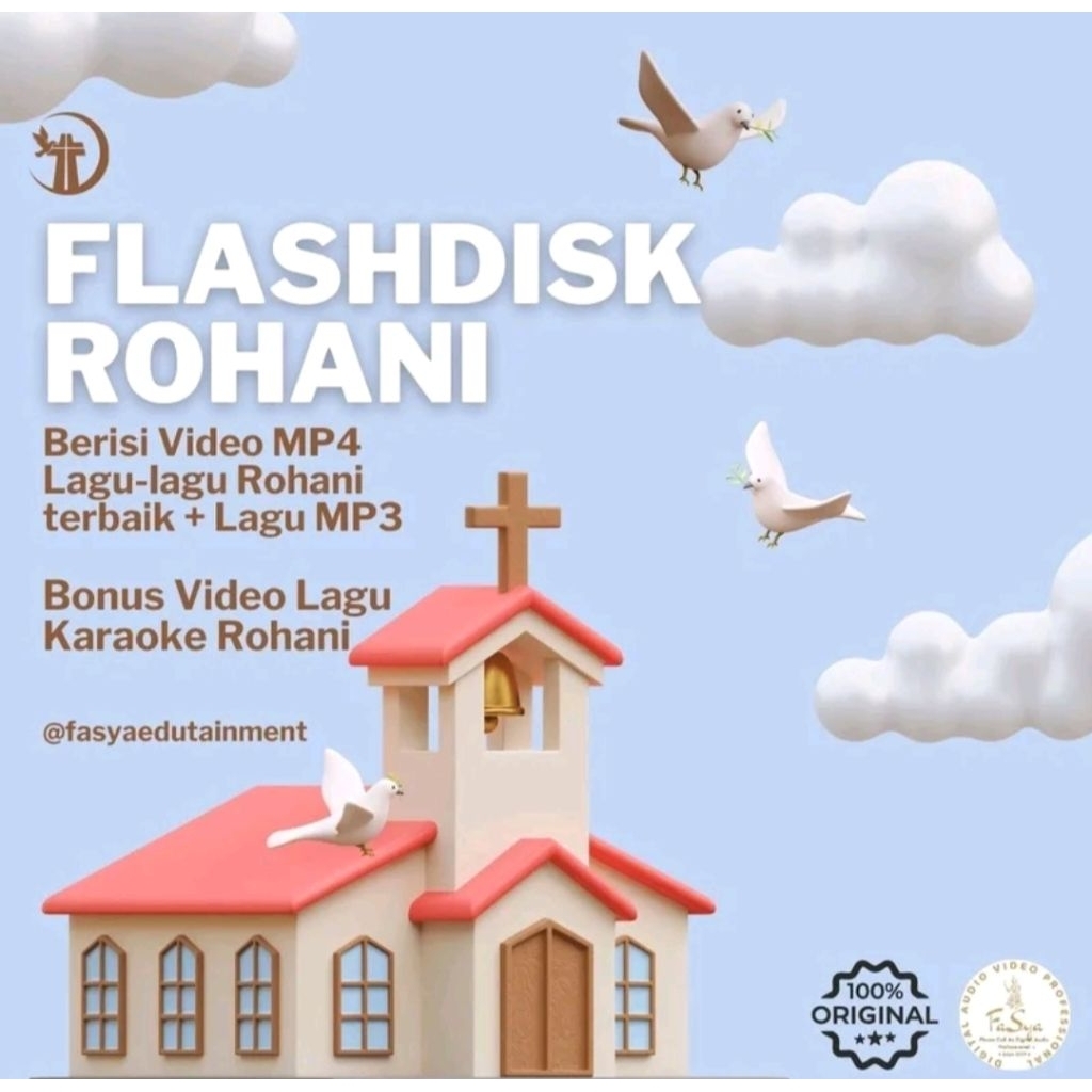 Koleksi Favorite Usb 32 - 128Gb 1500 Lagu Mp3 320kbps Best Song Lagu Rohani Kristen NDC JPCC Worship
